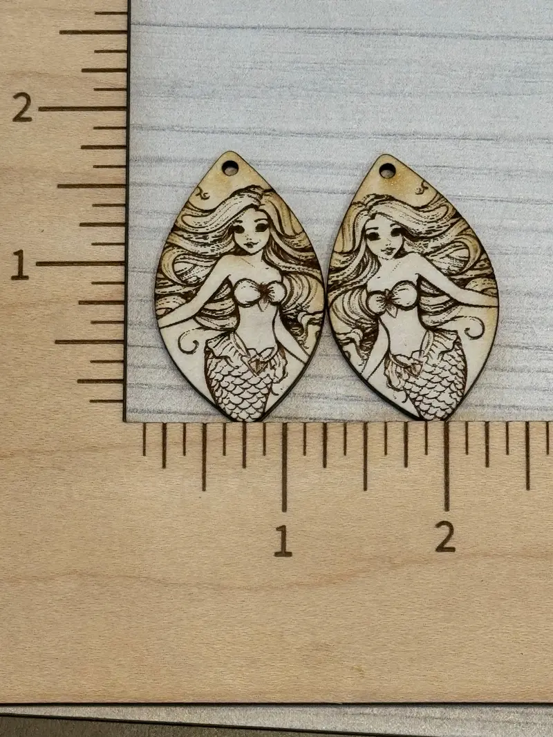 Mystical Ocean Mermaid Claw Clip 1