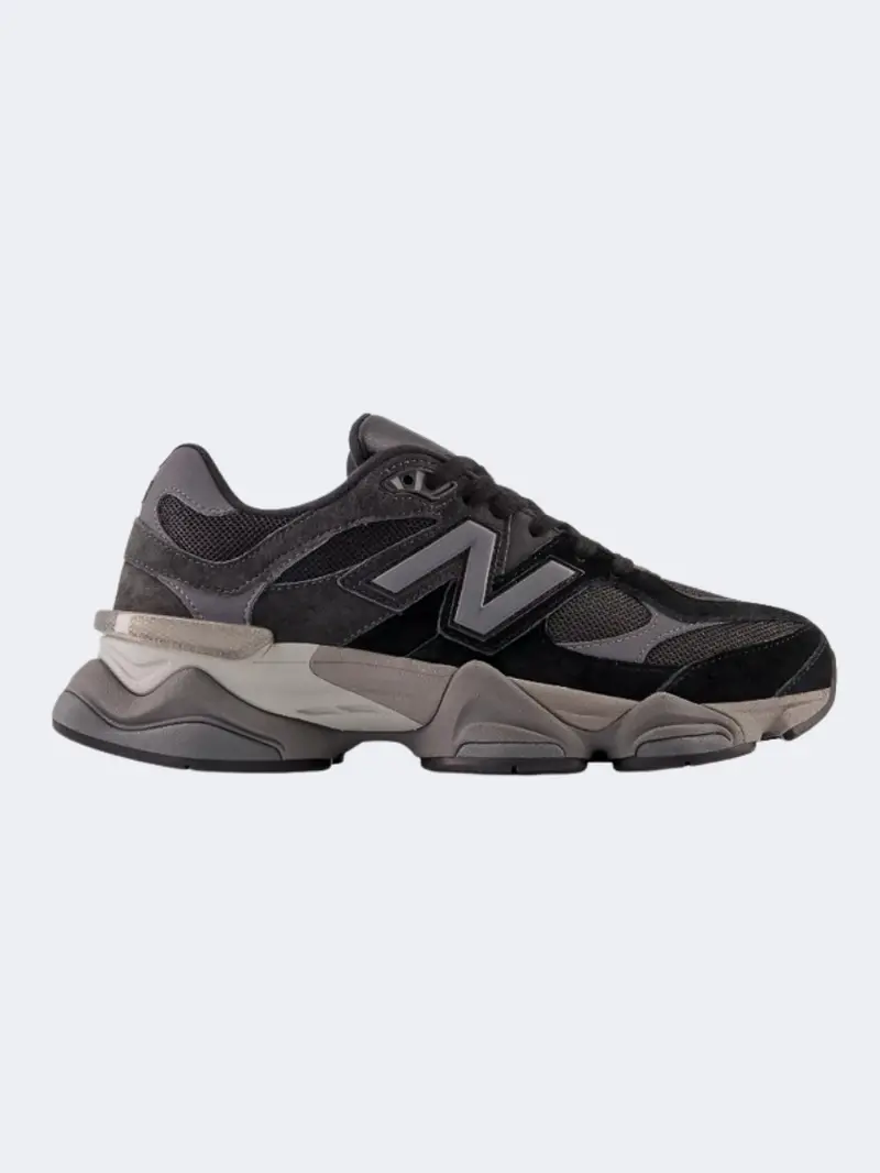 New Balance 9060 Unisex Black And Castlerock Lifestyle Shoes 1