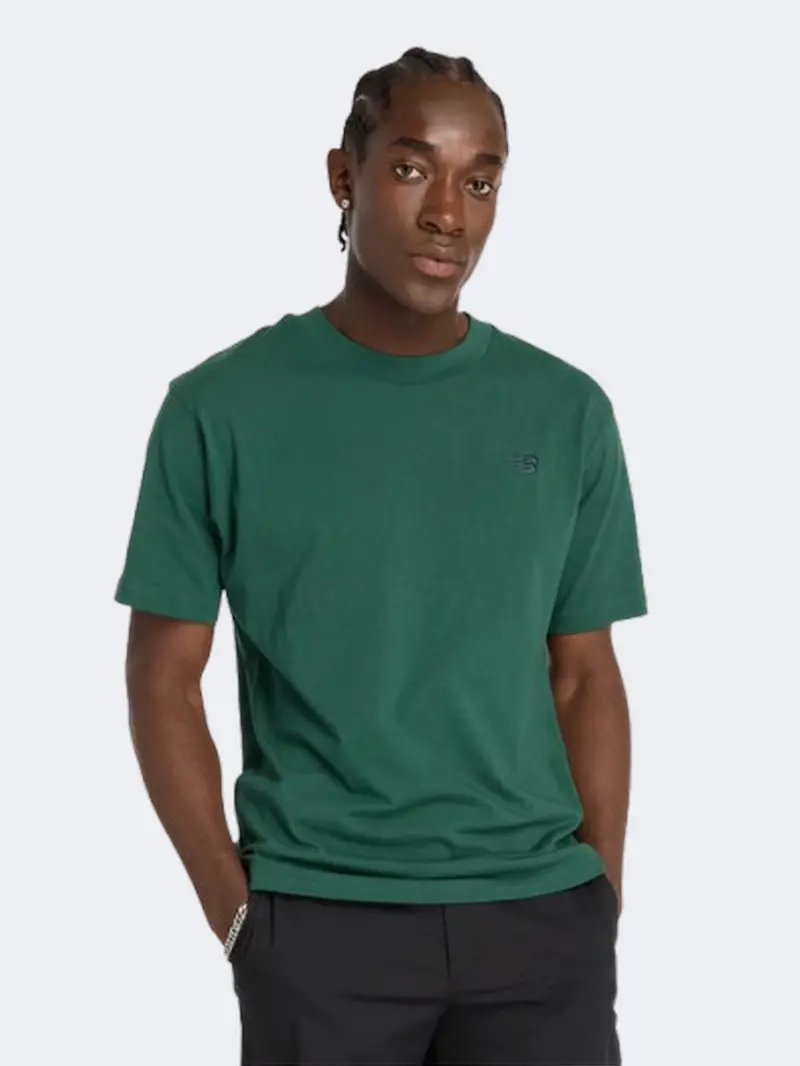 New Balance Athletics Men'S Everyday T-Shirt – Nightwatch Green 1