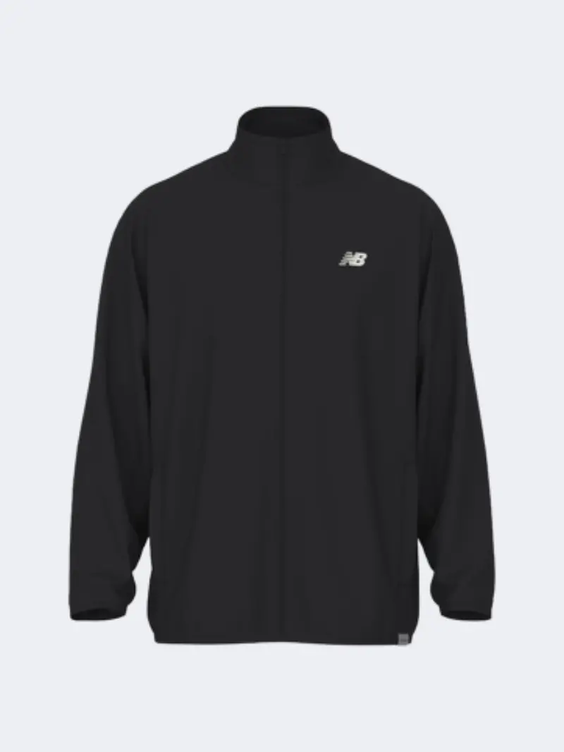 New Balance Bukatsu Knit Black Men'S Casual Track Top 1