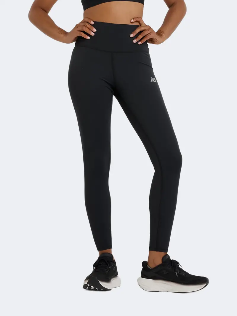 New Balance Harmony High-Rise 25-Inch 7/8 Tights For Women – Black Workout Leggings 1