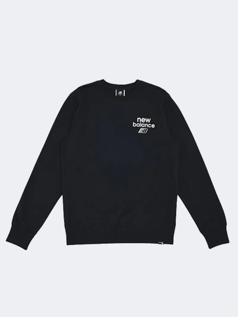 New Balance Men'S Black Everyday Sweatshirt 1
