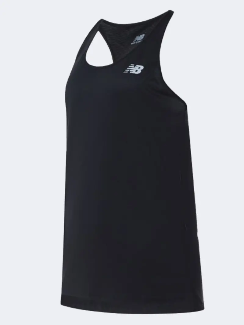 New Balance Performance Tank Top For Women – Black Athletic Top 1