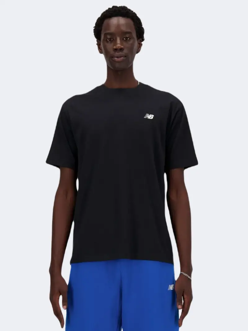 New Balance Small Logo Men'S Black Lifestyle T-Shirt 1