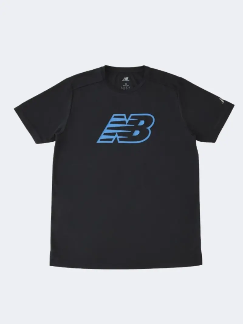 New Balance Sport Essentials Men'S Black Multi Performance T-Shirt 1
