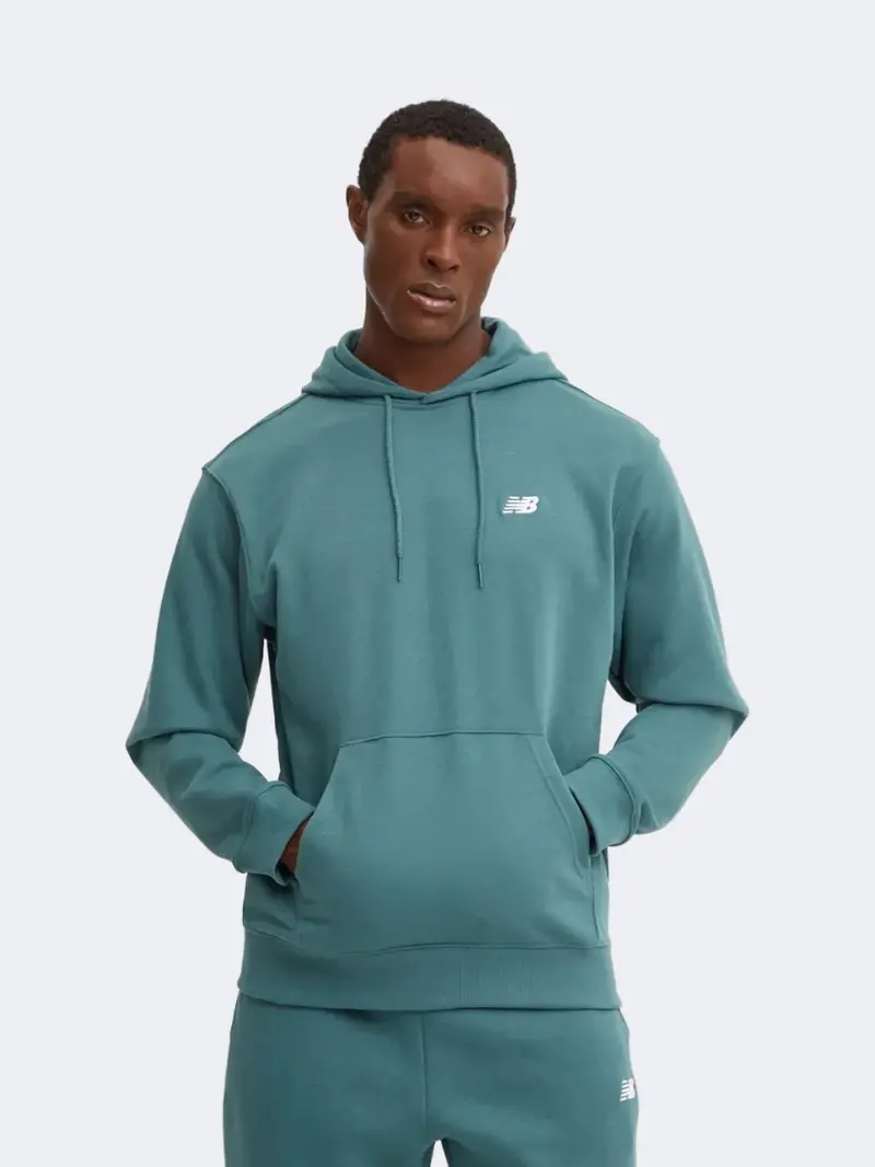 New Balance Sport Essentials Men'S Relaxed Hoodie – New Spruce 1