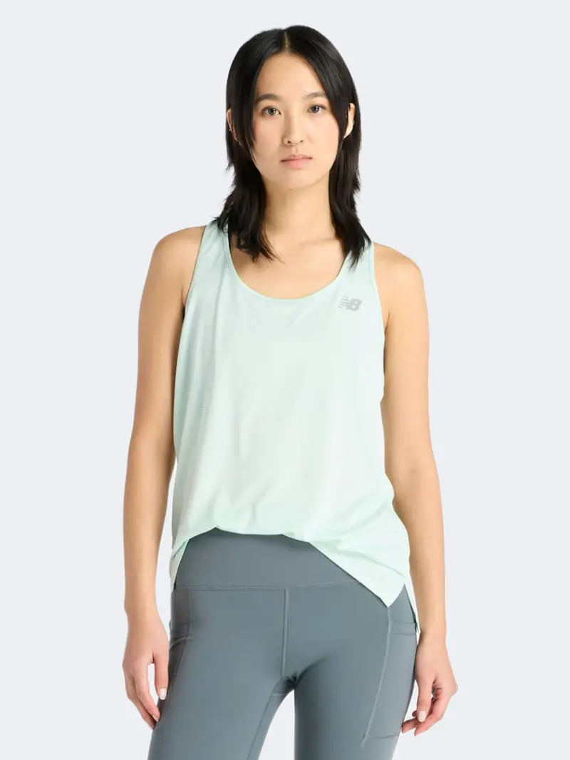 New Balance Sport Performance Tank Top For Women – Green 1