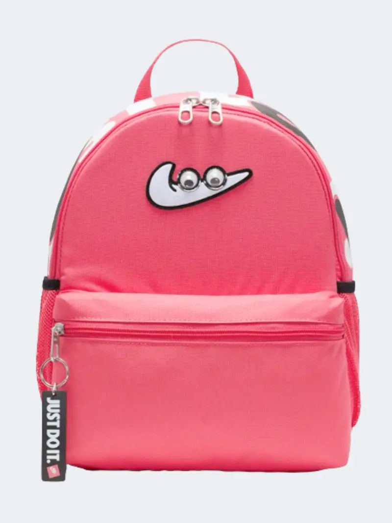 Nike Brasilia Jdi Swooshy Training Duffel Bag – Pink/Black/White 1