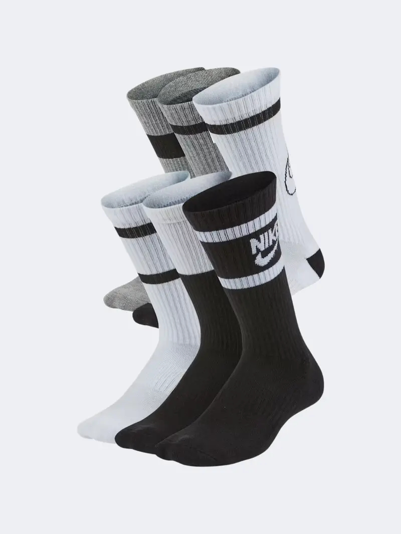 Nike Everyday Cushioned Boys' Socks (6-Pack) – Multicolor 1