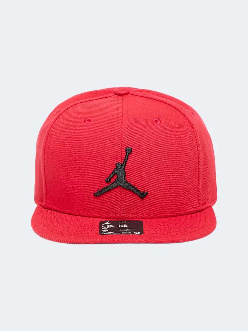 Nike Jordan Jumpman Pro Men'S Lifestyle Cap – Red & Black 1
