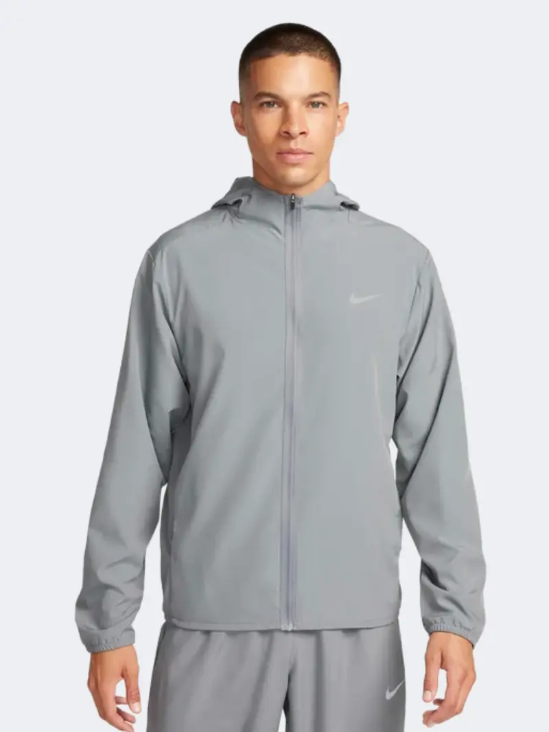 Nike Men'S Form Dri-Fit Training Hoodie – Smoke Grey 1