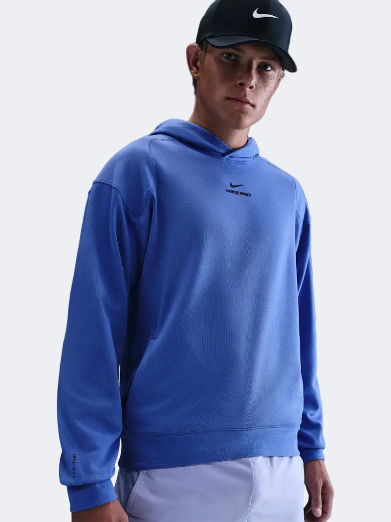 Nike Pro Midlayer Hoodie For Men – Blue/Black 1