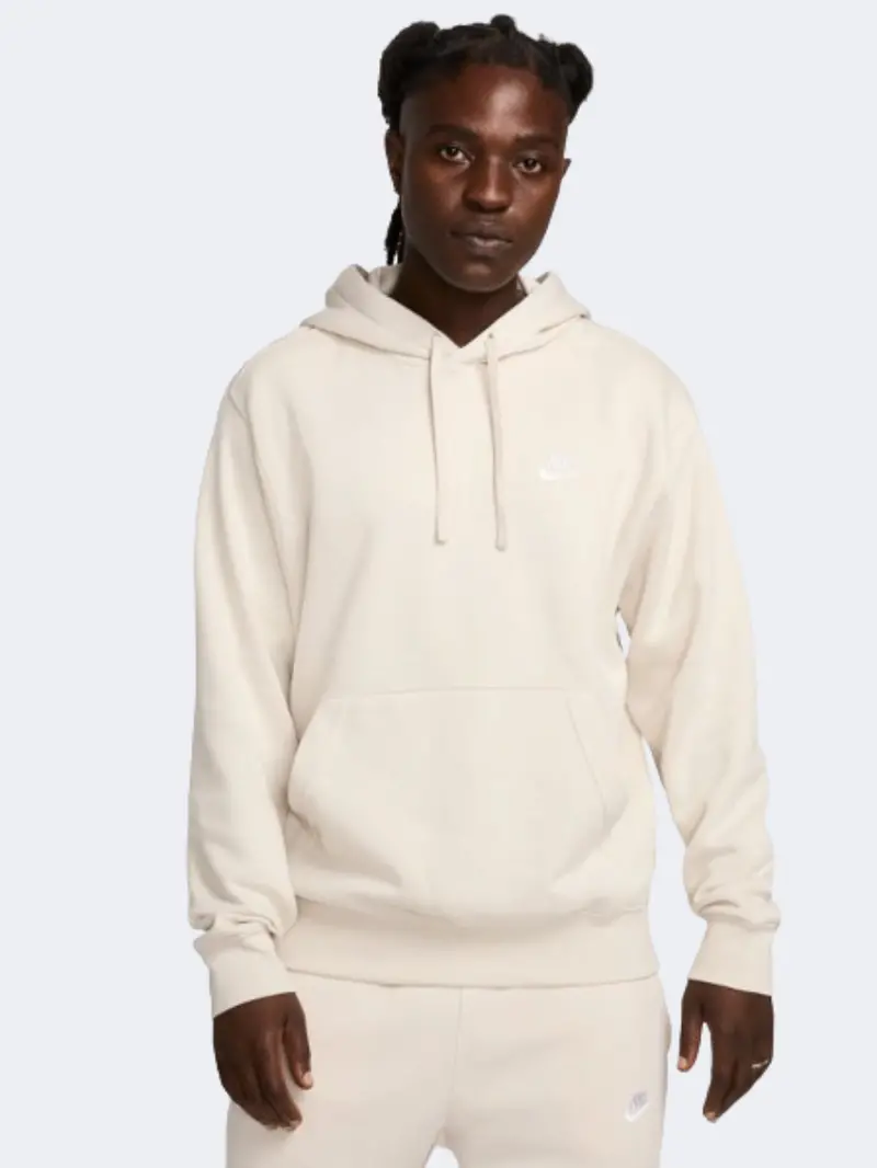 Nike Sportswear Club Men'S Hoodie – Orewood Brown With White Trim 1