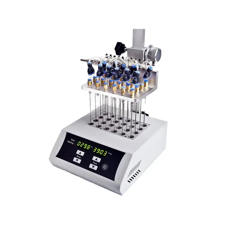 Nitrogen-Based Sample Evaporator With Dry-Bath Heating For Efficient Concentration (Model Mndhk02) 1