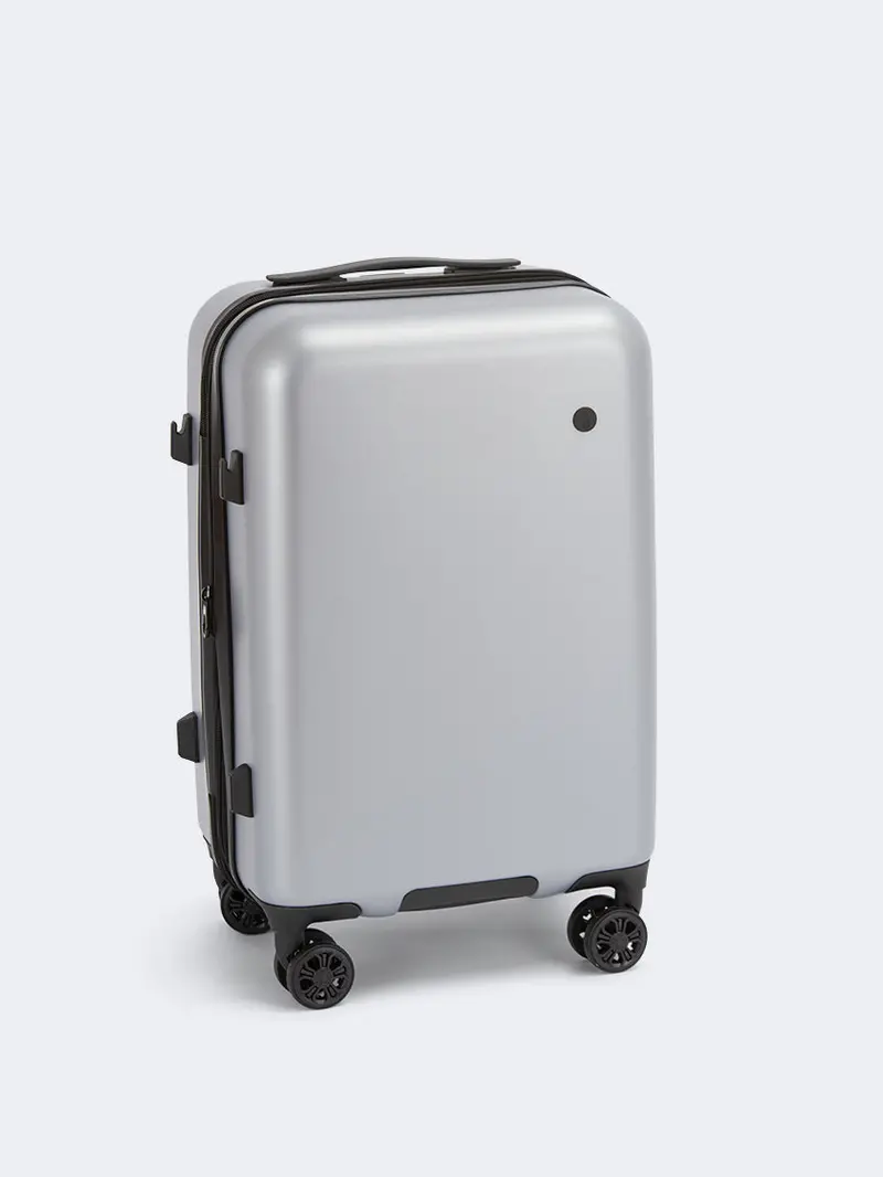 Oil & Gaz 20-Inch Unisex Lifestyle Cabin Luggage In Grey 1