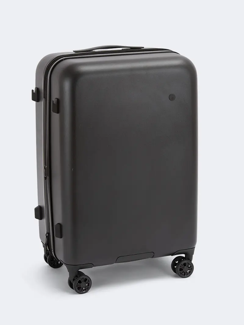 Oil & Gaz 24-Inch Unisex Lifestyle Upright Luggage In Black 1