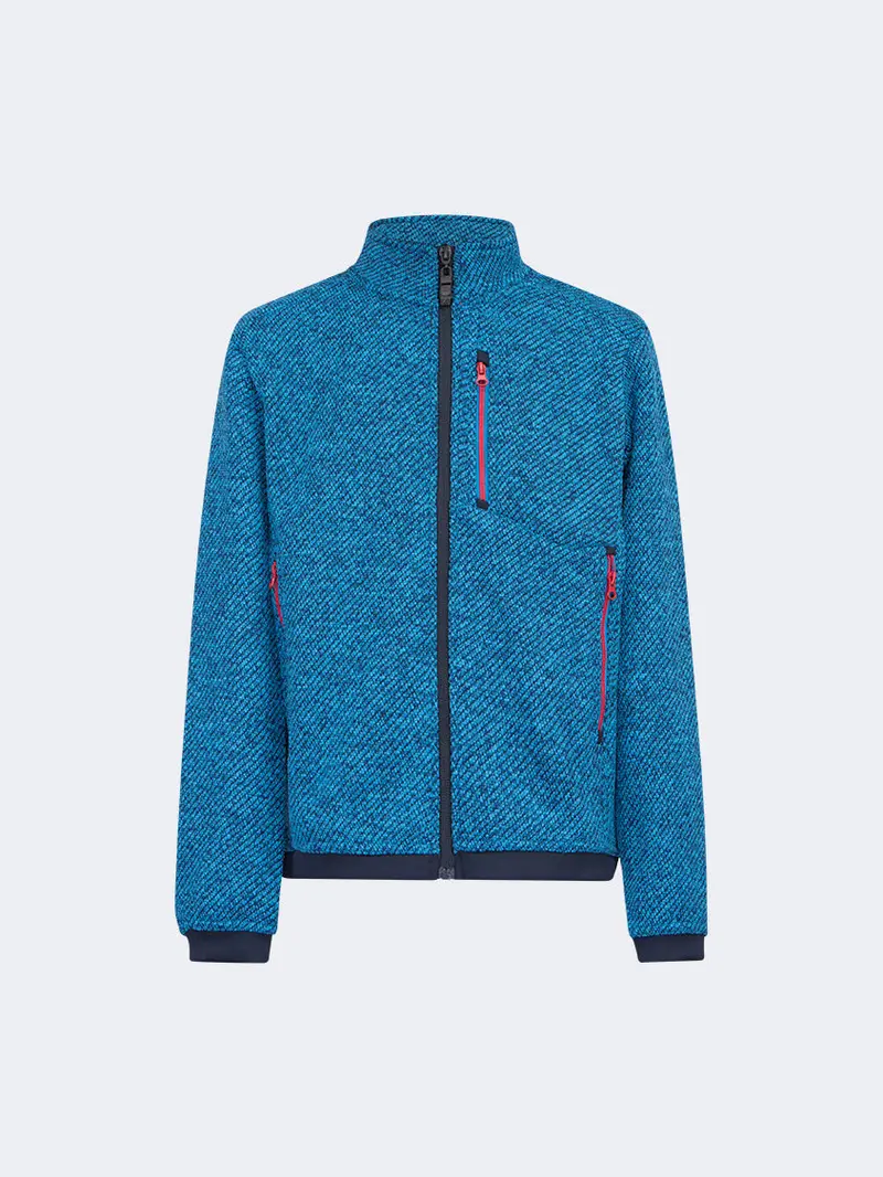 Oil & Gaz Boys' Warm Ski Fleece Jacket – Deep Navy 1