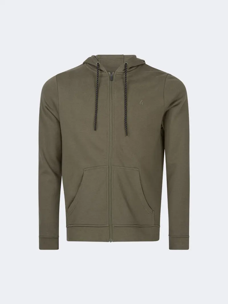 Oil & Gaz Men'S Comfort-Fit Hoodie – Olive 1