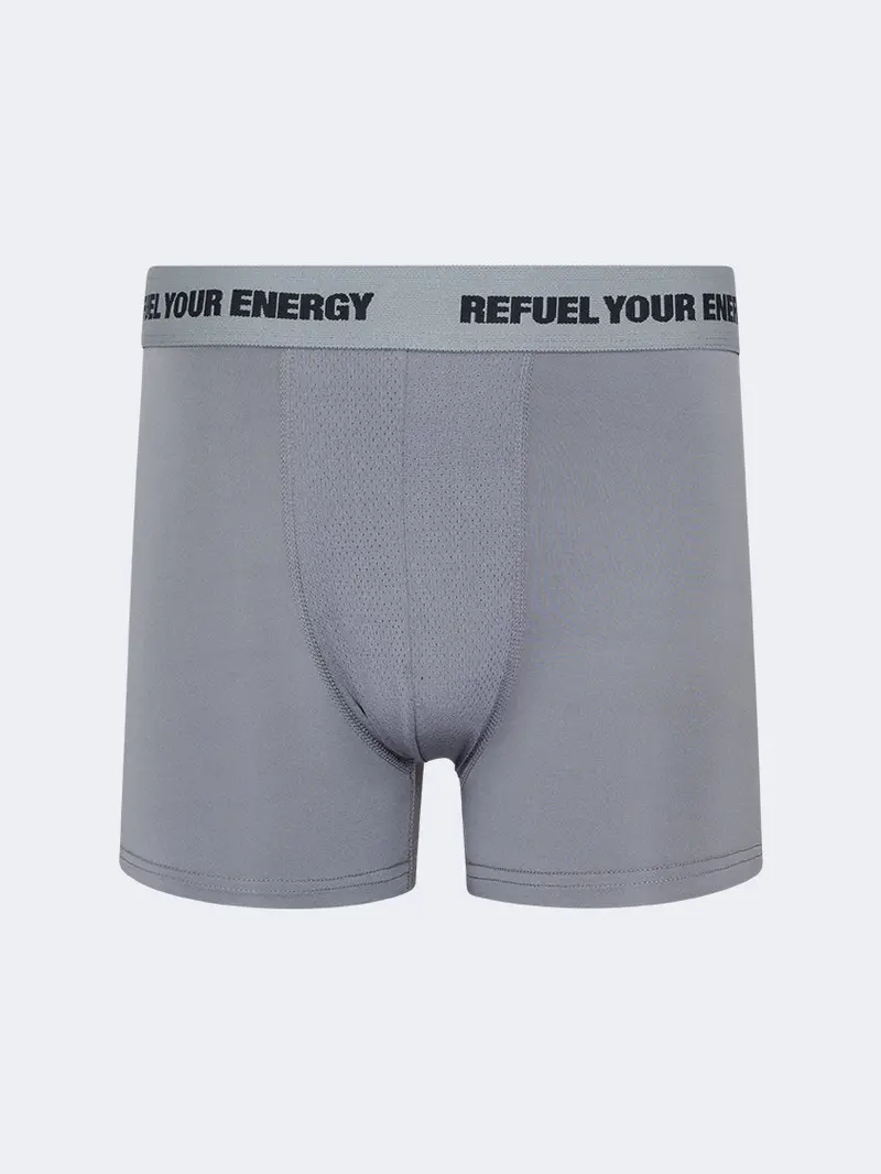 Oil & Gaz Men'S Swift Boxer Briefs – Grey, Blue & Black Options 1