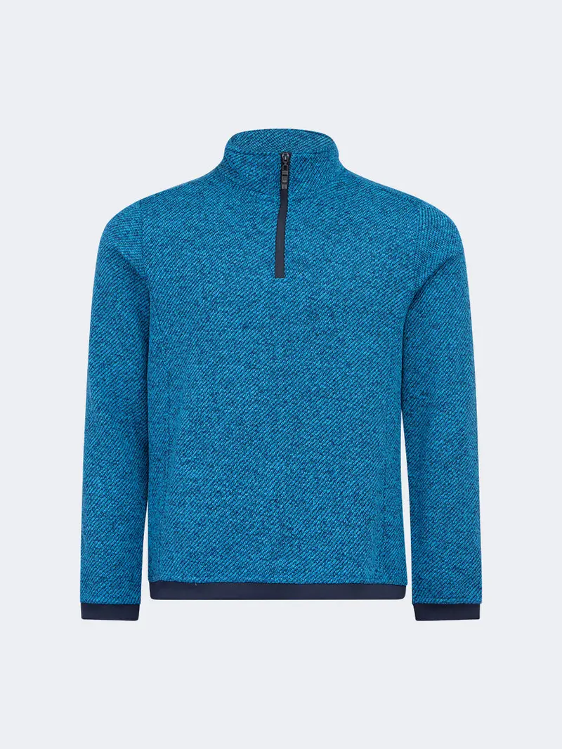 Oil & Gaz Men'S Warm Ski Fleece Jacket – Navy Blue 1