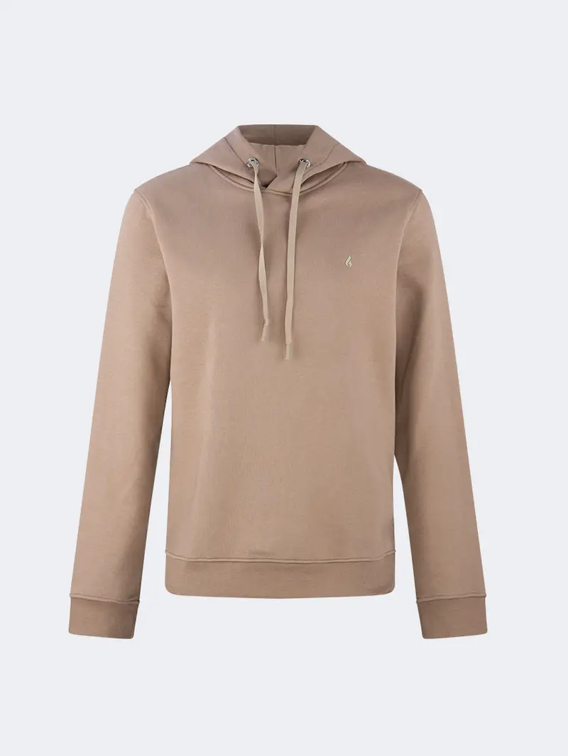 Oil & Gaz Unisex Beige Relaxed-Fit Hoodie 1