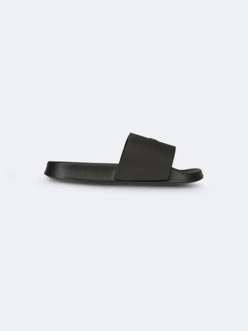 Oil & Gaz Unisex Black Comfort Beach Slides 1
