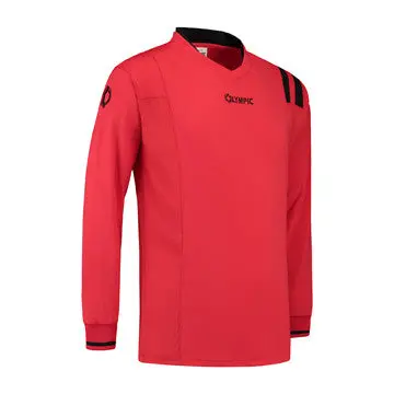 Olympic Calcio Red And Black Soccer Jersey 1