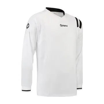 Olympic Calcio White And Black Soccer Jersey 1