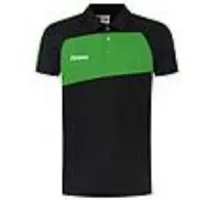 Olympic City Polo Shirt In Black, Green, And White 1