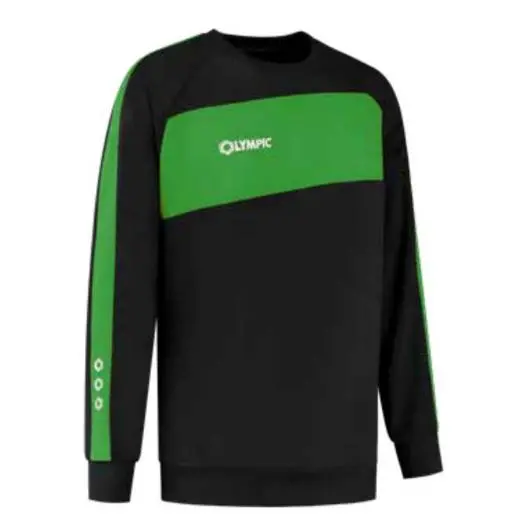 Olympic City Sweater In Black And Green – Sizes S To 3Xl 1