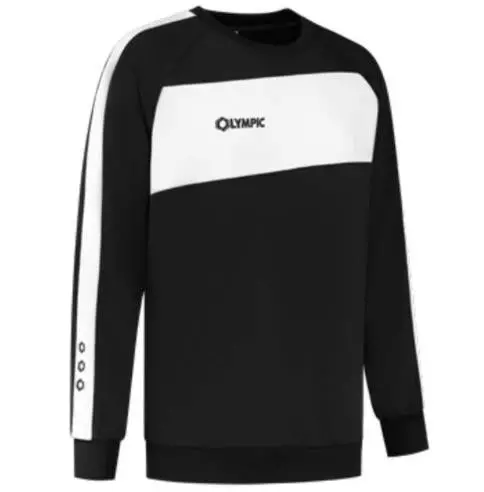 Olympic City Sweater In Black And White – Sizes S To 3Xl 1