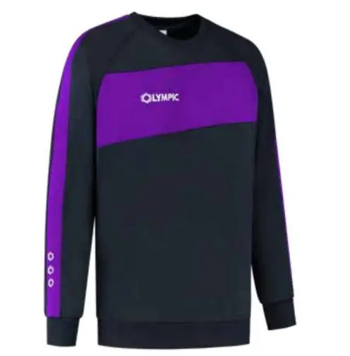 Olympic City Sweater In Purple, Navy, And Black – Sizes S To 3Xl 1
