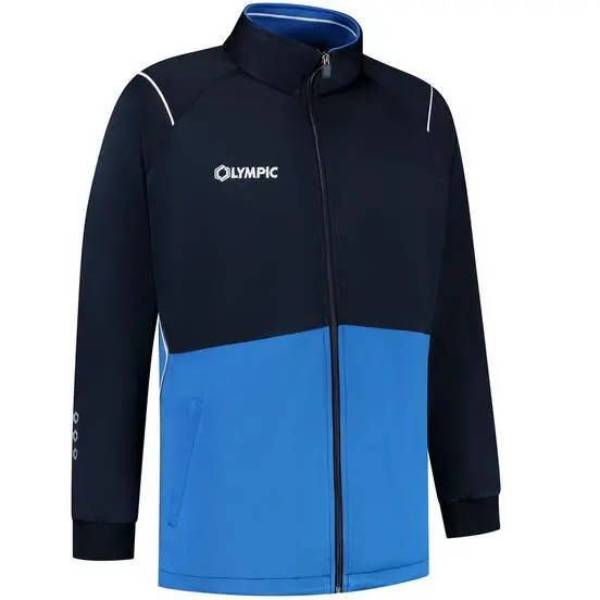Olympic Evolution Training Jacket In Navy, Cobalt, And White 1