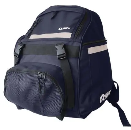 Olympic Navy-And-White Soccer Backpack 1