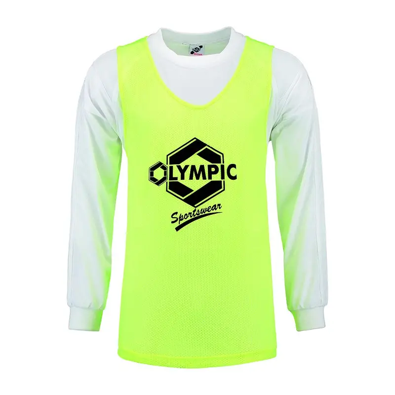 Olympic Yellow Training Vest For Soccer Players 1