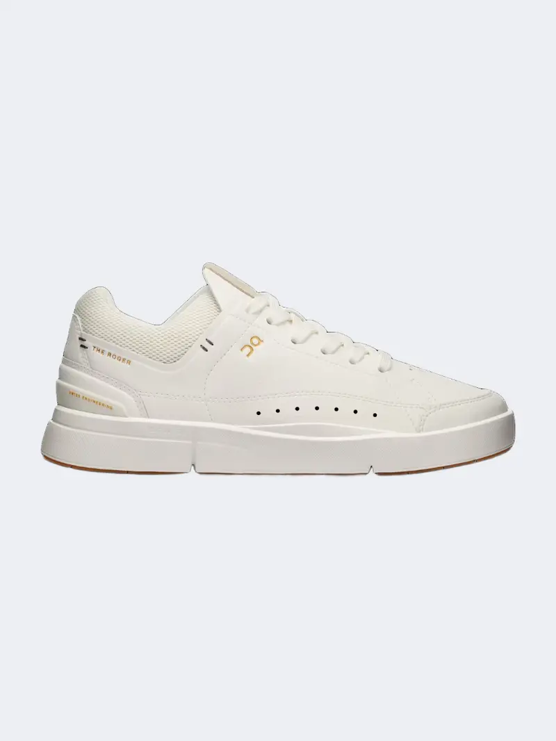 On Cloud Roger Centre Court 2 Women'S White And Gum Tennis Sneakers 1