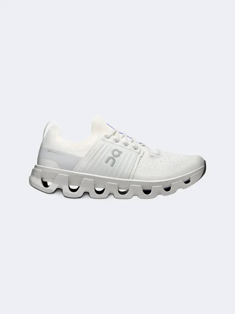 On Cloudswift 4 Running Shoes – Men'S Ivory And Wolf Grey 1