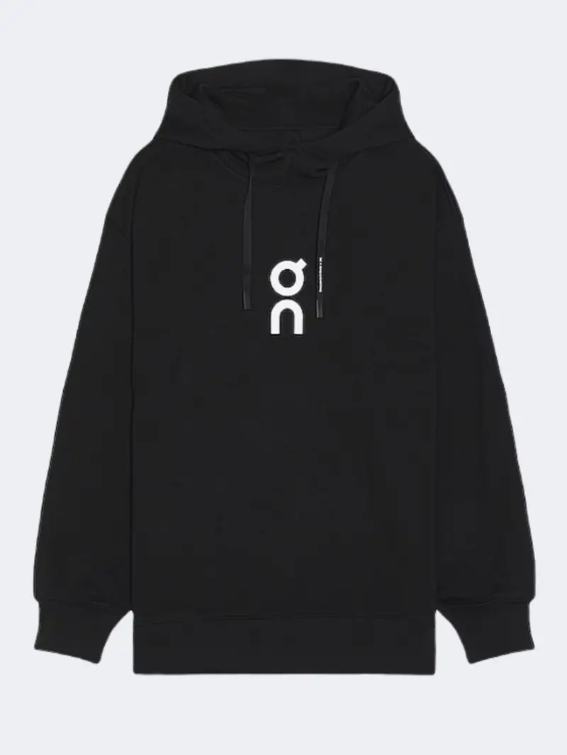 On Club Men'S Lifestyle Hoodie – Matte Black 1