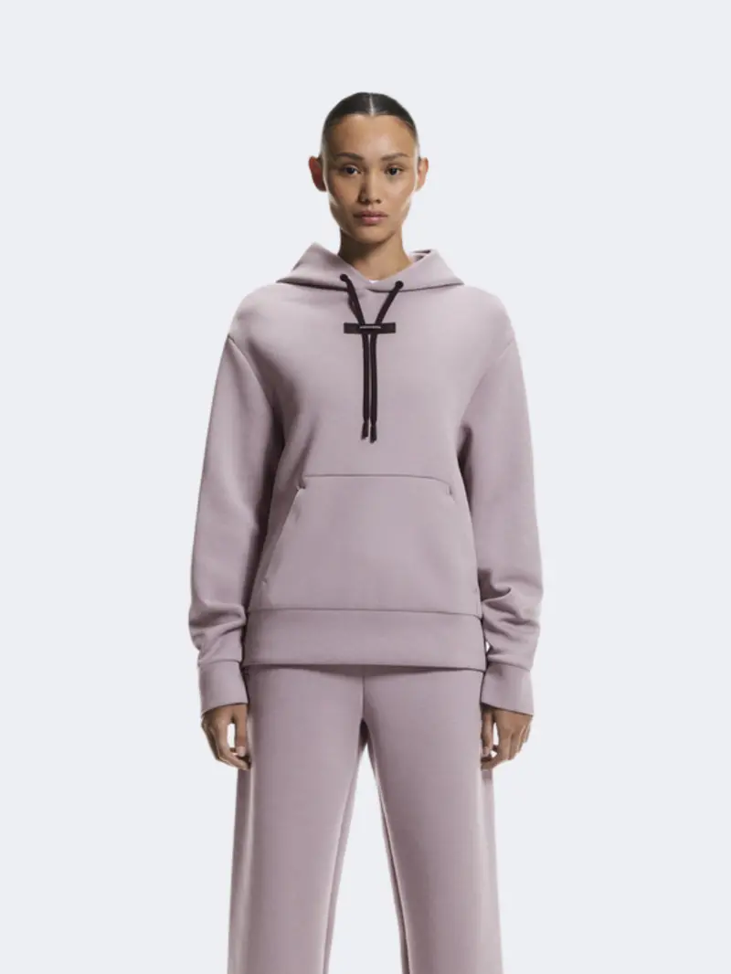 On Focus Tech Women'S Heron Training Hoodie 1