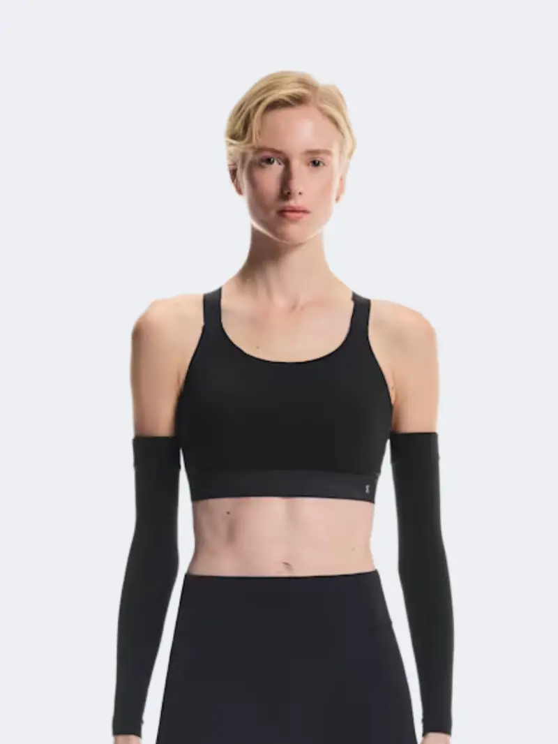 On Performance Women'S Black Running Sports Bra 1