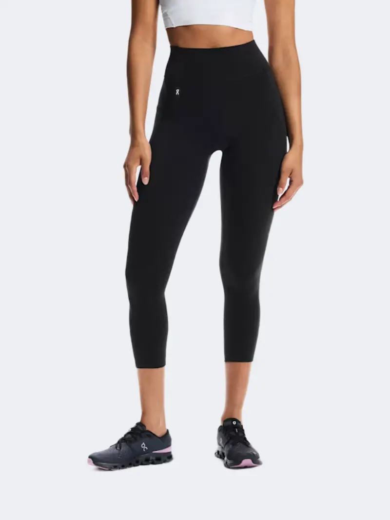On Studio High-Waist Women'S Black 7/8 Training Leggings 1
