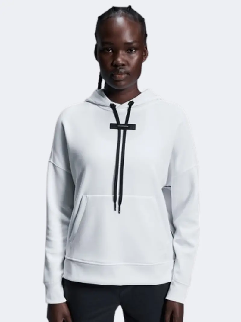 On Women'S White Training Hoodie 1