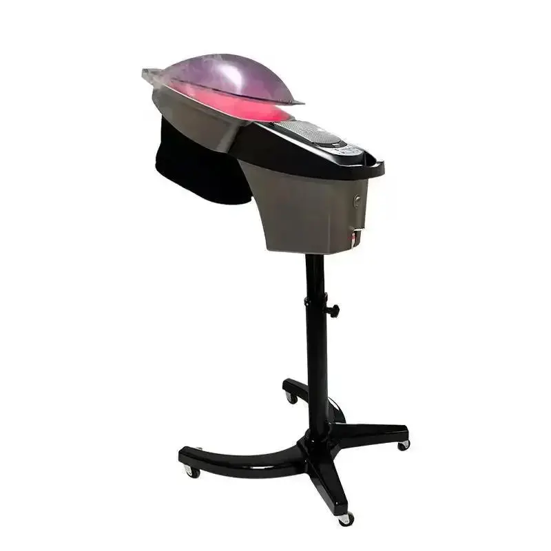 Ozone-Infused Hair Steamer – Infrared Micro-Mist Spa Machine For Salon-Grade Hair Conditioning 1