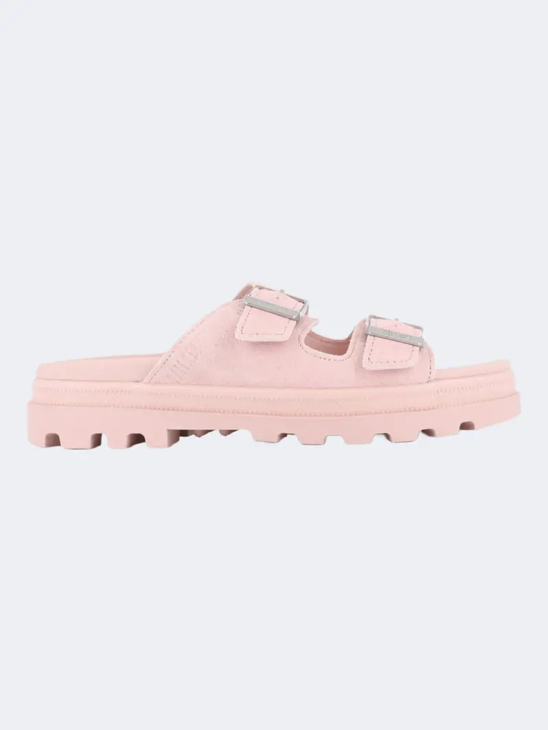Palladium Dunelite Riviera Nature Pink Slippers For Women 1