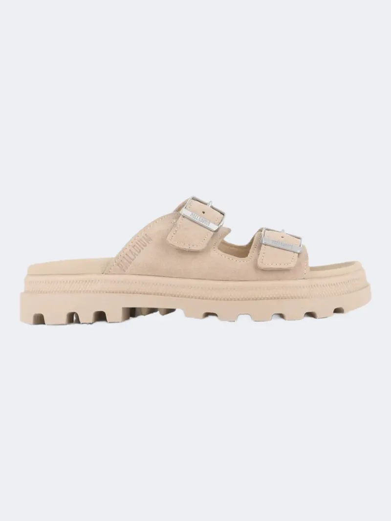 Palladium Dunelite Riviera Warm Sand Slippers For Women 1