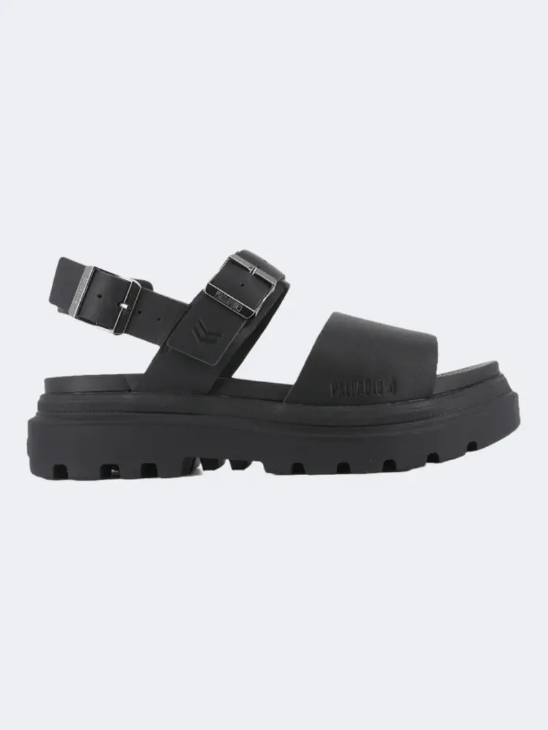 Palladium Pallacruise Classic Black Sandals For Women 1