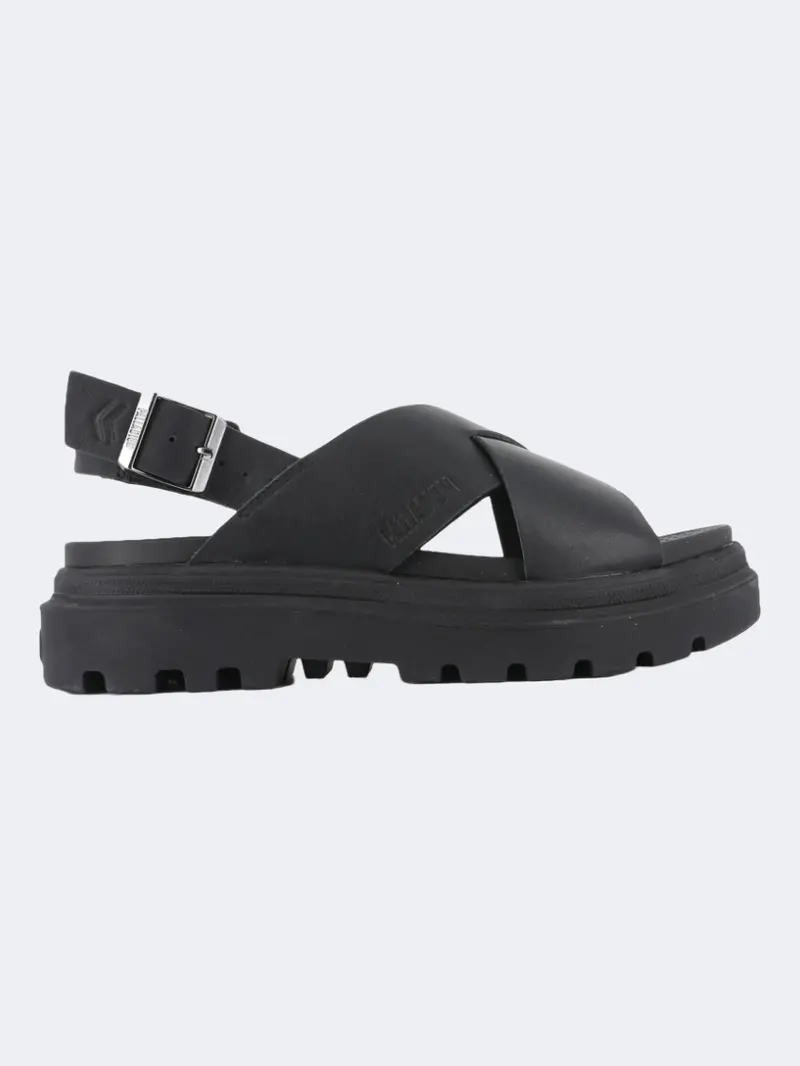Palladium Pallacruise Crossed Black Women'S Casual Sandals 1
