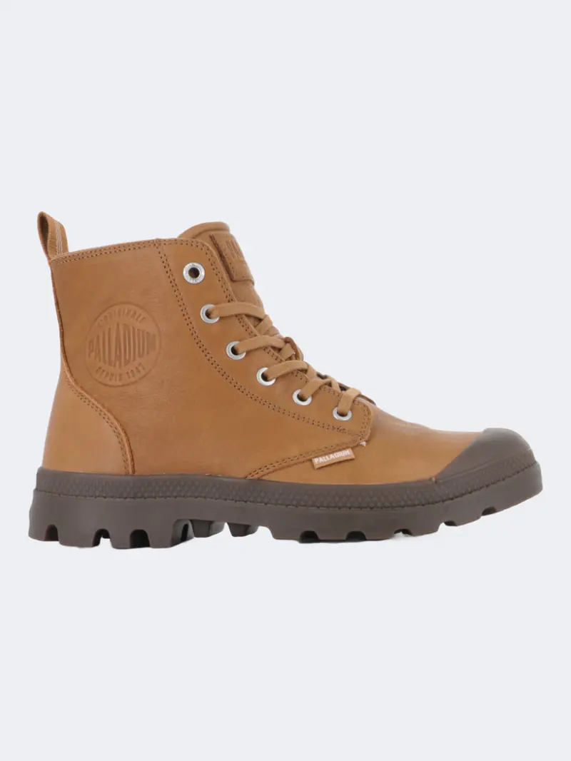 Palladium Pampa Hi Zip Lth Essential Men'S Lifestyle Boots – Dear Brown 1