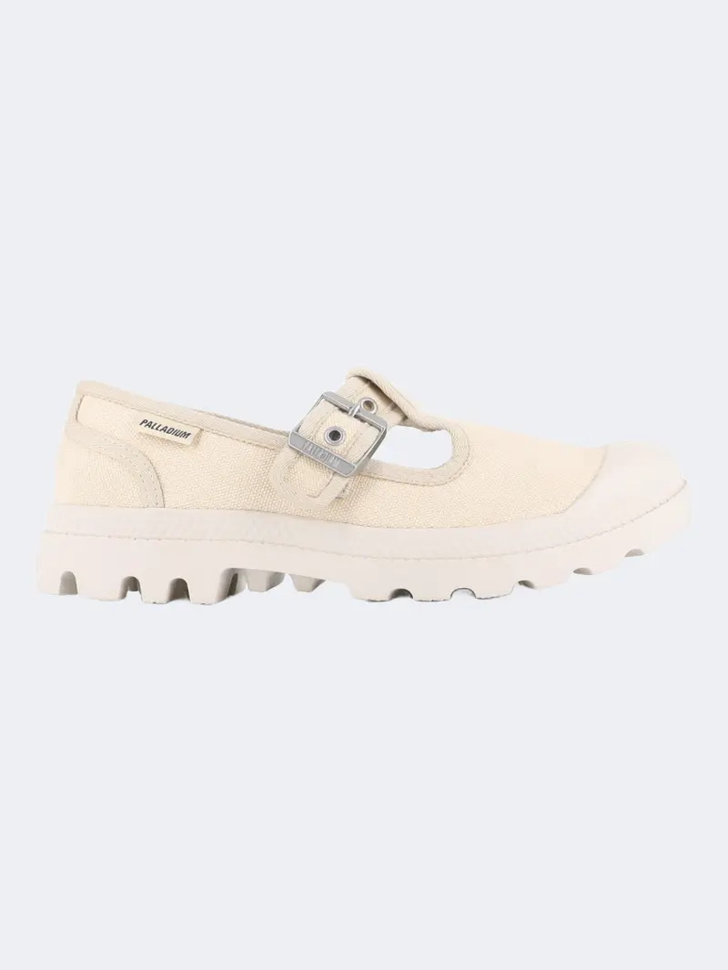 Palladium Pampa Mary-Jane Women'S Fashion Sneakers – Washed Sahara 1