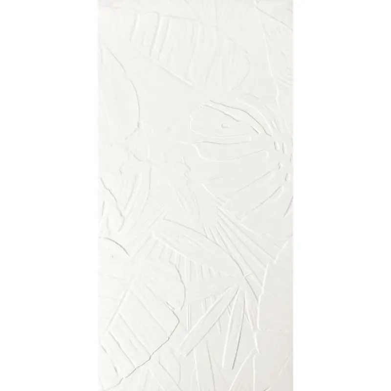Pearl White Decorative Ceramic Tile (24" X 48") 1